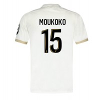 Dres OGC Nice Youssoufa Moukoko #15 Preč 2024-25 Krátky Rukáv